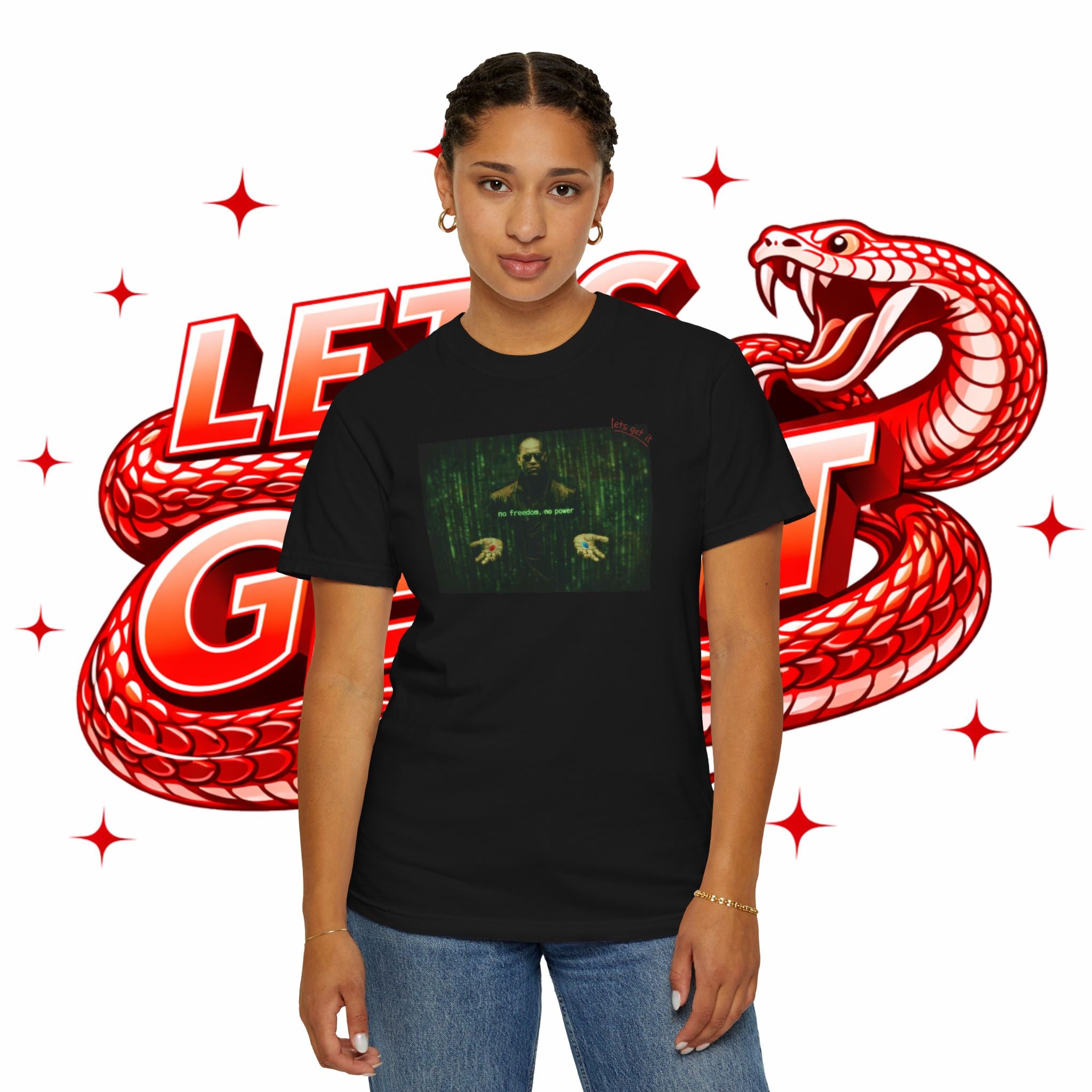 "Everybody Can Choose" — Heavyweight Cyberpunk Graphic T-shirt