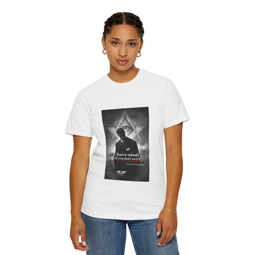 "You're Nobody If You Don't Own Nothing" Denzel Washington American Ganster T-Shirt