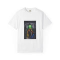 Aliens Kidnapped JuiceWRLD T-Shirt — Neon UFO In Chicago