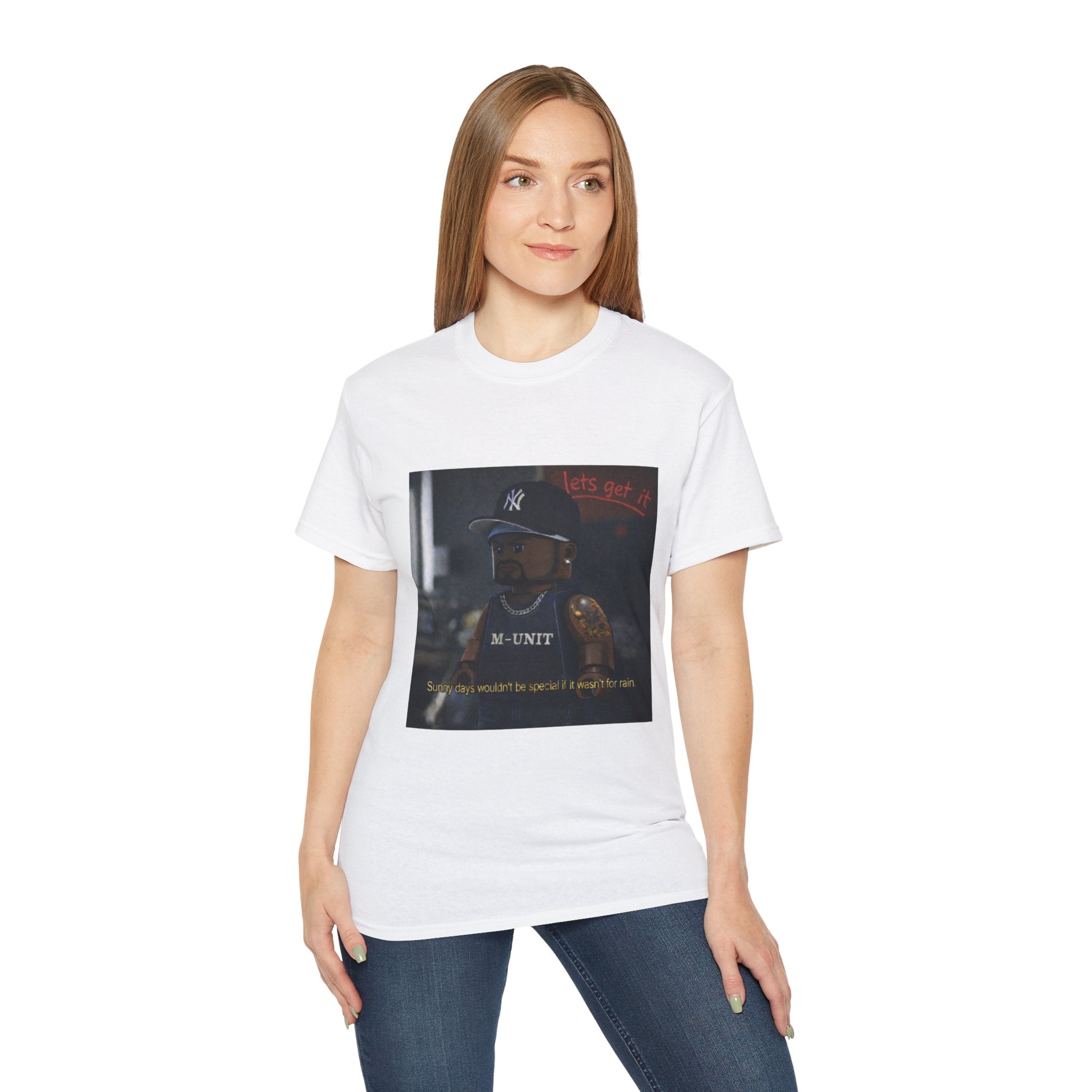 "SUNNY DAYS WOULDN'T BE SPECIAL IF IT WASN'T FOR RAIN" T-SHIRT